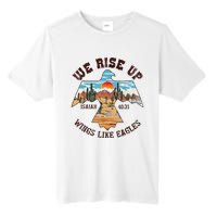 Bible Verse We Rise Up Wings Like Eagles Isaiah 4031 Tall Fusion ChromaSoft Performance T-Shirt