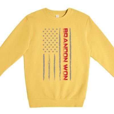 Brandon Won 1 Premium Crewneck Sweatshirt