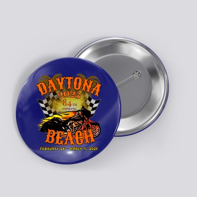 Bike Week 2025 84th Annual Vintage Rally Art On Front Button