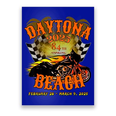 Bike Week 2025 84th Annual Vintage Rally Art On Front Poster