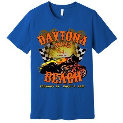 Bike Week 2025 84th Annual Vintage Rally Art On Front Premium T-Shirt