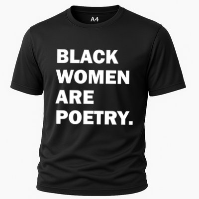 Black Women Are Poetry Cooling Performance Crew T-Shirt