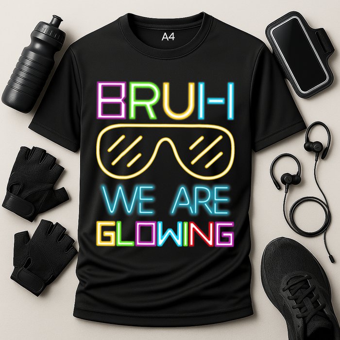 Bruh We Are Glowing In My Era Group Team Performance Shirt