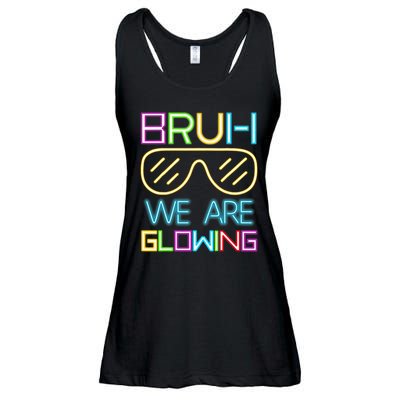 Bruh We Are Glowing In My Era Group Team Ladies Essential Flowy Tank