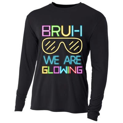 Bruh We Are Glowing In My Era Group Team Cooling Performance Long Sleeve Crew