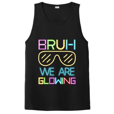 Bruh We Are Glowing In My Era Group Team PosiCharge Competitor Tank