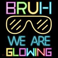 Bruh We Are Glowing In My Era Group Team Short Acrylic Beanie