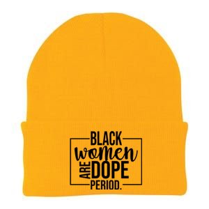 Black Women Are Dope Period Knit Cap Winter Beanie