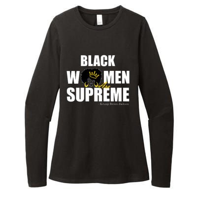 Black Women Are Supreme KBJ Ketanji Brown Jackson The Supremes Womens CVC Long Sleeve Shirt