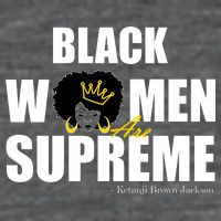 Black Women Are Supreme KBJ Ketanji Brown Jackson The Supremes Flatbill Hat
