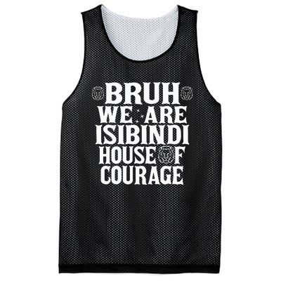 Bruh We Are Isibindi House Of Courage Rca Houses School Mesh Reversible Basketball Jersey Tank