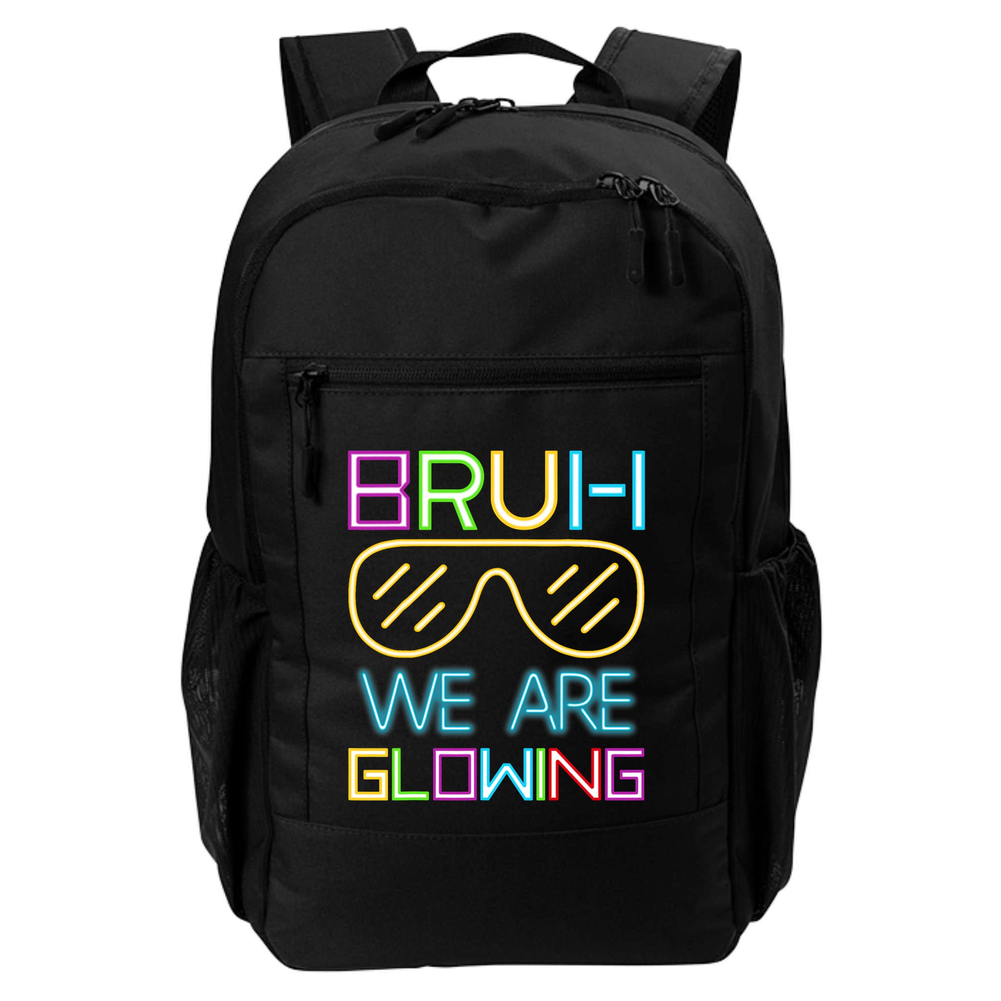 Bruh We Are Glowing In My Glowing Era Hello Summer Vacation Backpack
