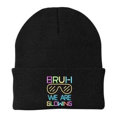 Bruh We Are Glowing In My Glowing Era Hello Summer Vacation Beanie