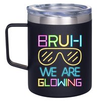 Bruh We Are Glowing In My Glowing Era Hello Summer Vacation 12oz Stainless Steel Coffee Mug