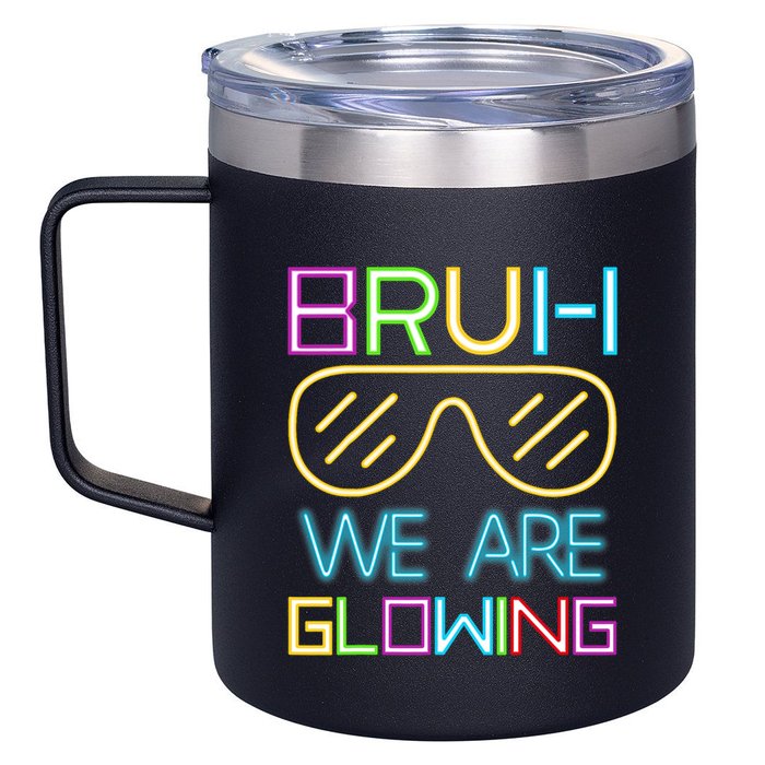 Bruh We Are Glowing In My Glowing Era Hello Summer Vacation 12oz Stainless Steel Coffee Mug