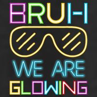 Bruh We Are Glowing In My Glowing Era Hello Summer Vacation 12oz Stainless Steel Coffee Mug