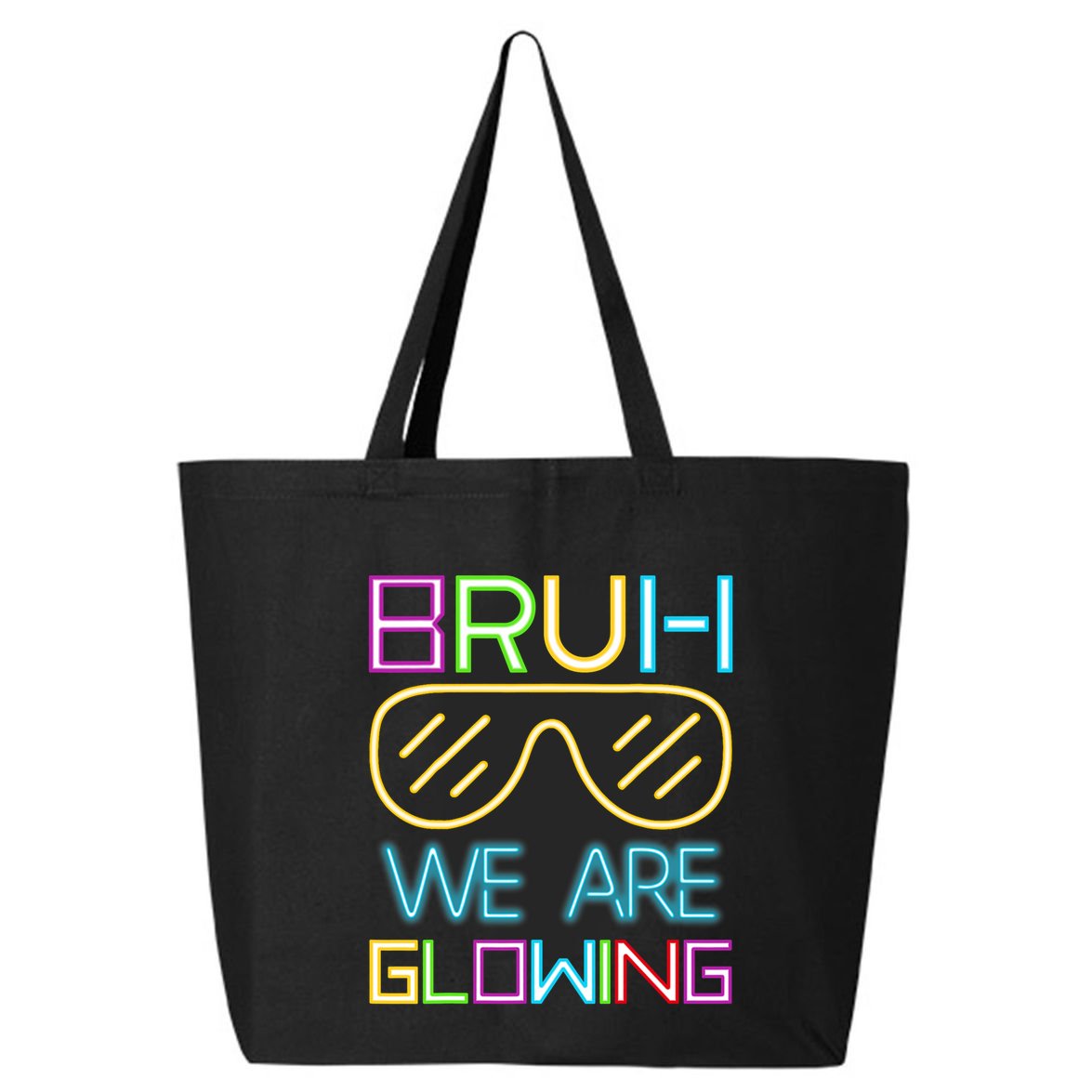 Bruh We Are Glowing In My Glowing Era Hello Summer Vacation 25L Jumbo Tote