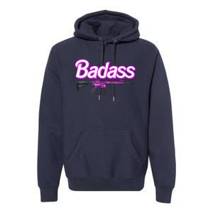 Badass Woman Ar15 Pro Gun 2nd Amendment Guns Rights Premium Hoodie