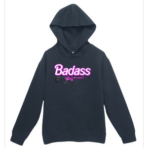 Badass Woman Ar15 Pro Gun 2nd Amendment Guns Rights Urban Pullover Hoodie