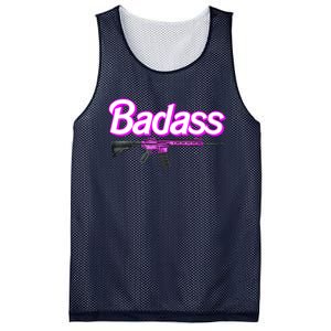 Badass Woman Ar15 Pro Gun 2nd Amendment Guns Rights Mesh Reversible Basketball Jersey Tank