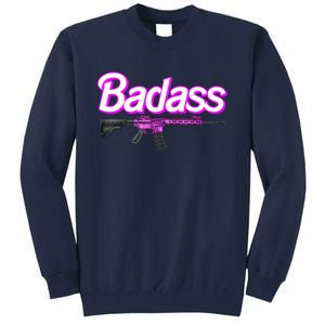 Badass Woman Ar15 Pro Gun 2nd Amendment Guns Rights Tall Sweatshirt