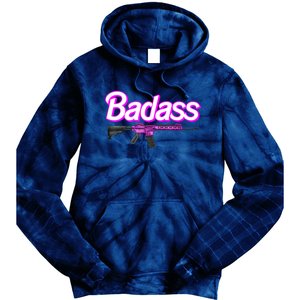 Badass Woman Ar15 Pro Gun 2nd Amendment Guns Rights Tie Dye Hoodie