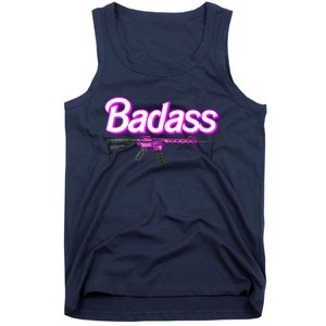 Badass Woman Ar15 Pro Gun 2nd Amendment Guns Rights Tank Top