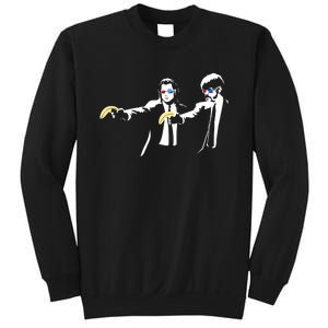 Banksy Work Art Pulp Fiction Parody Sweatshirt