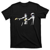 Banksy Work Art Pulp Fiction Parody T-Shirt