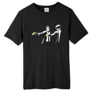 Banksy Work Art Pulp Fiction Parody Tall Fusion ChromaSoft Performance T-Shirt