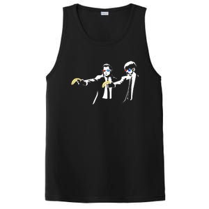 Banksy Work Art Pulp Fiction Parody PosiCharge Competitor Tank