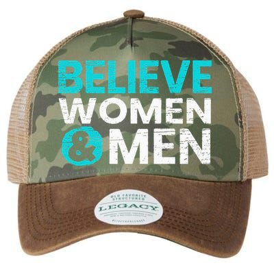 Believe Women And Sexual Assault Awareness Month Legacy Tie Dye Trucker Hat