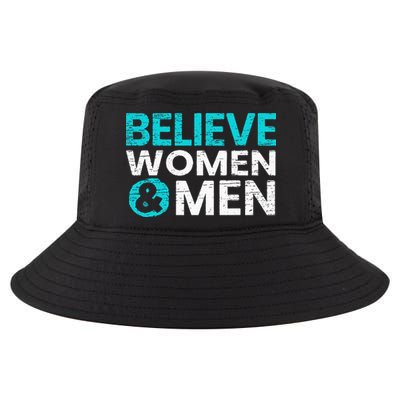 Believe Women And Sexual Assault Awareness Month Cool Comfort Performance Bucket Hat