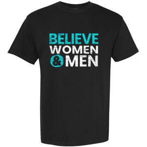 Believe Women And Sexual Assault Awareness Month Garment-Dyed Heavyweight T-Shirt