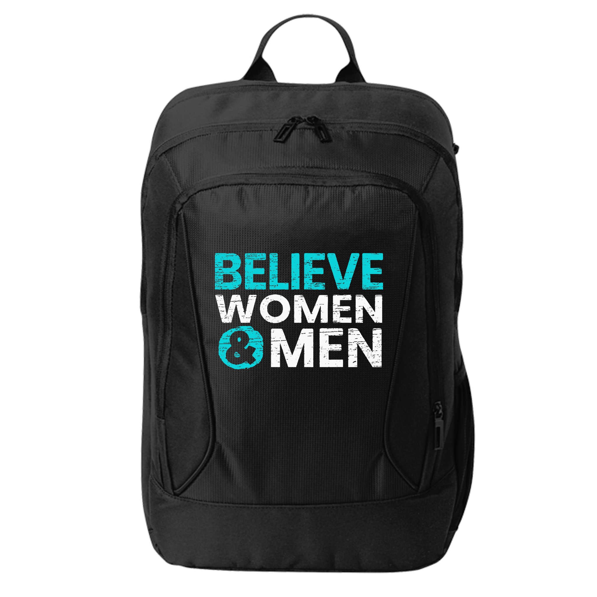 Believe Women And Sexual Assault Awareness Month City Backpack