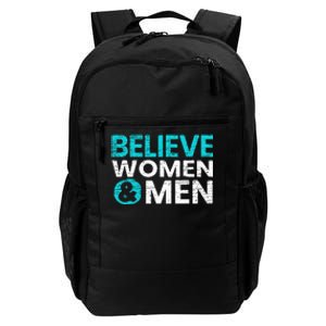 Believe Women And Sexual Assault Awareness Month Daily Commute Backpack