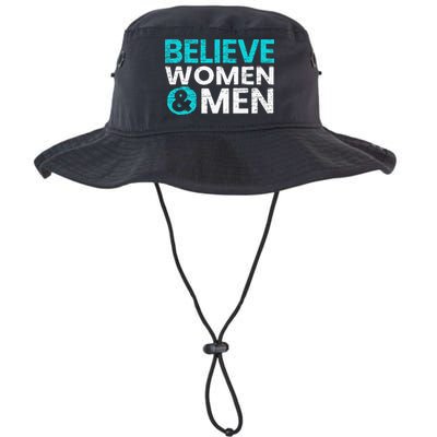 Believe Women And Sexual Assault Awareness Month Bucket Hat