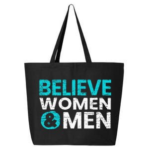 Believe Women And Sexual Assault Awareness Month 25L Jumbo Tote