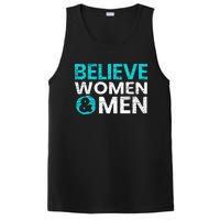 Believe Women And Sexual Assault Awareness Month PosiCharge Competitor Tank