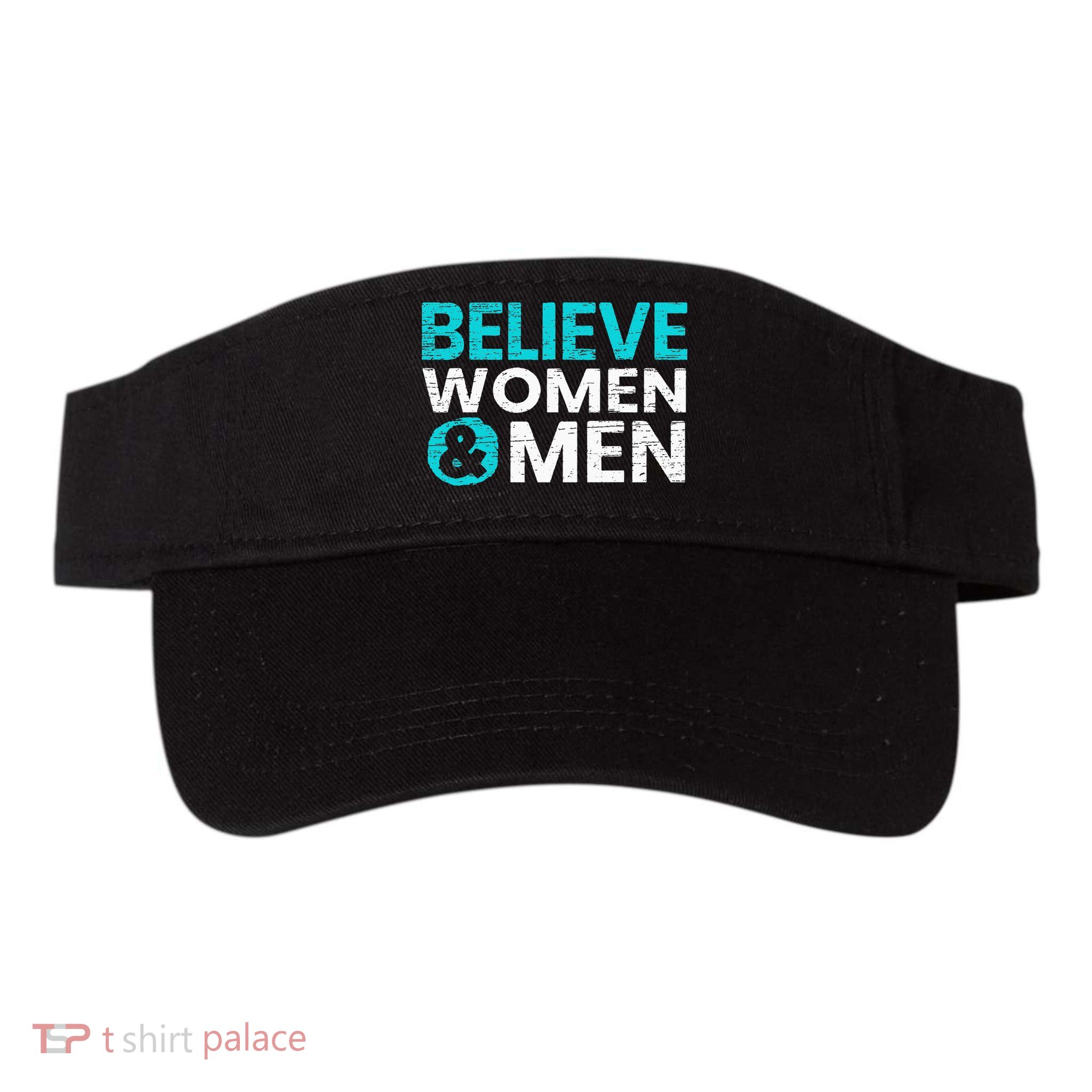 Believe Women And Sexual Assault Awareness Month Visor