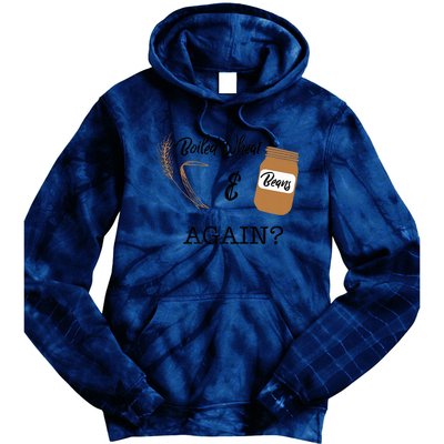 Boiled Wheat And Beans Again Premium Tie Dye Hoodie