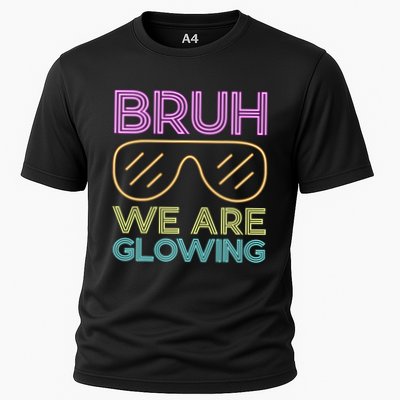Bruh We Are Glowing Hello Summer Vacation Trips Performance Shirt