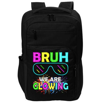 Bruh We Are Glowing Colorful Team For Women Impact Tech Backpack