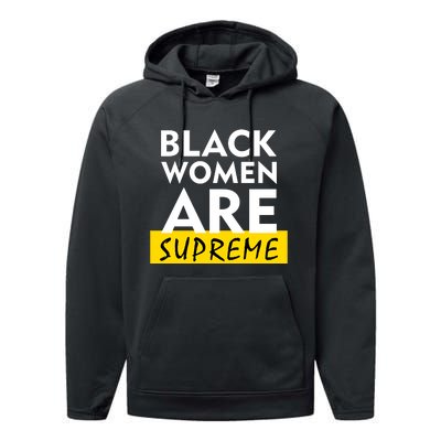 Black Women Are Supreme Ketanji Brown Jackson Justice Performance Fleece Hoodie