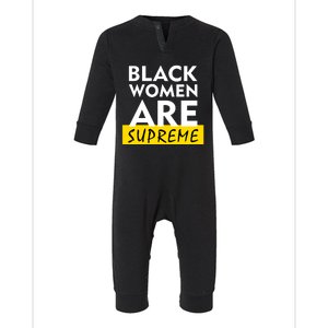 Black Women Are Supreme Ketanji Brown Jackson Justice Infant Fleece One Piece