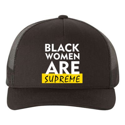 Black Women Are Supreme Ketanji Brown Jackson Justice Yupoong Adult 5-Panel Trucker Hat