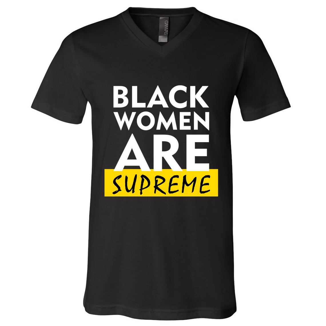 Black Women Are Supreme Ketanji Brown Jackson Justice V-Neck T-Shirt