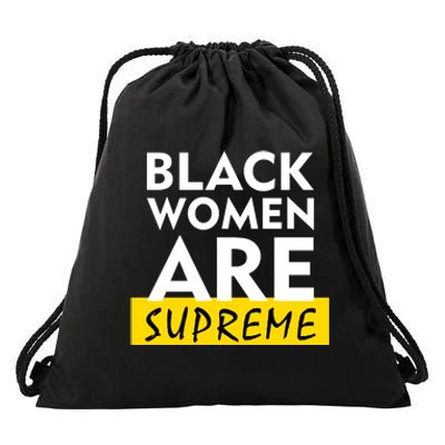 Black Women Are Supreme Ketanji Brown Jackson Justice Drawstring Bag