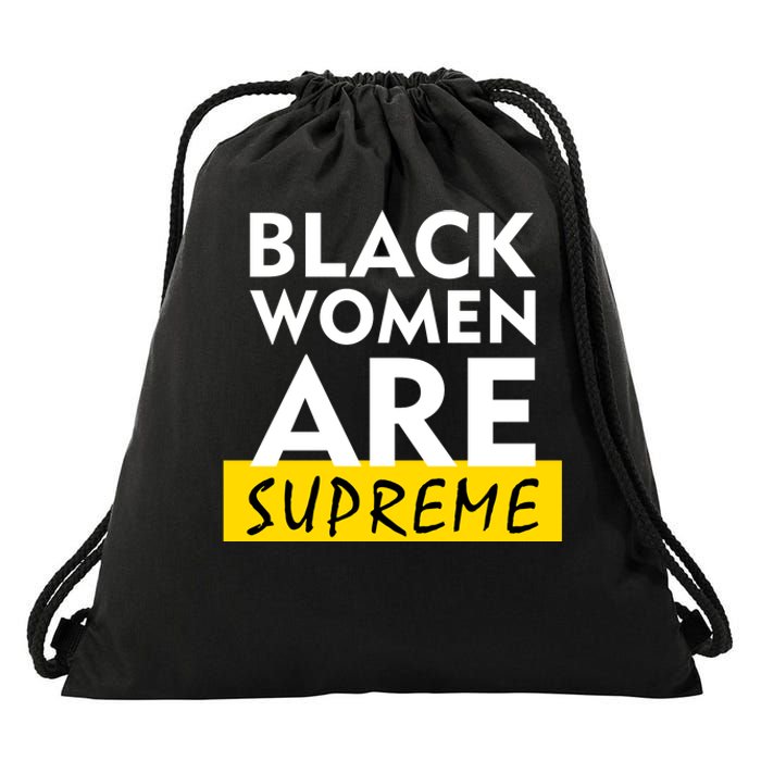 Black Women Are Supreme Ketanji Brown Jackson Justice Drawstring Bag