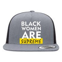 Black Women Are Supreme Ketanji Brown Jackson Justice Flat Bill Trucker Hat